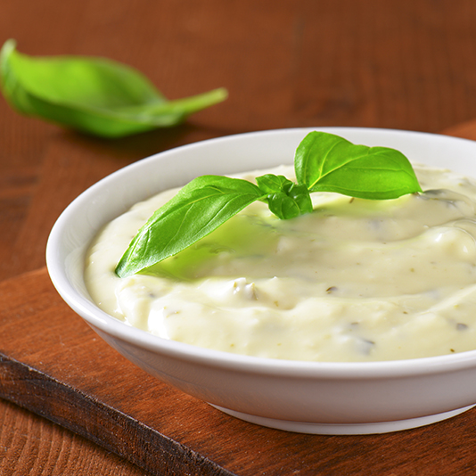 Easy Basil Ranch Dip